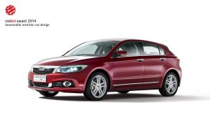 Qoros 3 Hatch predný