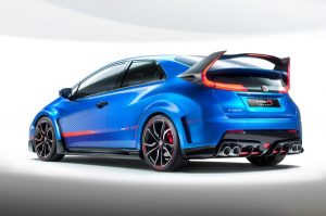 Honda Civic Type-R Concept II Rear 3QTR