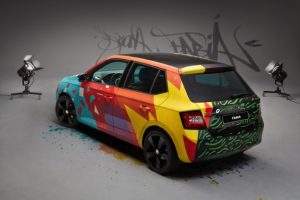 Škoda Fabia Street Art