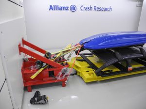 Crashtest Dachbox