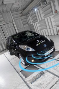 Nissan bezhlučný elektromobil