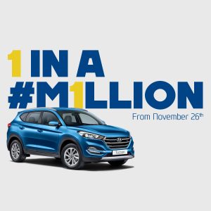 Hyundai Tucson 1 milión Veľká Británia