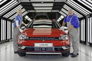 Volkswagen Zwickau 5 miliónov vozidiel