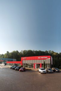 KIA foto showroomu 2