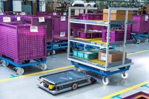 BMW autonómny vozík