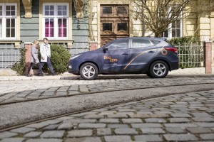 Hyundai ix35 Fuel Cell car sharing