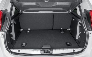 Lada X-Ray.Batožinový priestor