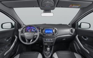 Lada X-Ray.Palubná doska