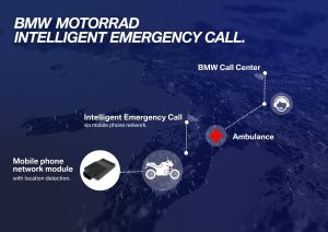 BMW eCall motoyckle