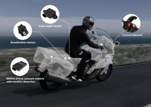 BMW eCall motoyckle
