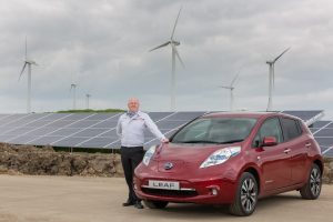 Nissan solárne články Sunderland
