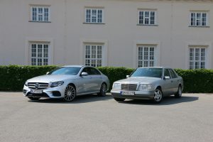 Mercedes-Benz E-Klasse w213 vs w124