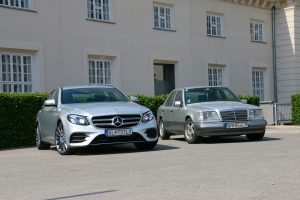 Mercedes-Benz E-Klasse w213 vs w124