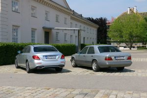 Mercedes-Benz E-Klasse w213 vs w124