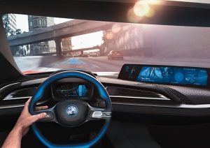 BMW plne autonómne vozidlo