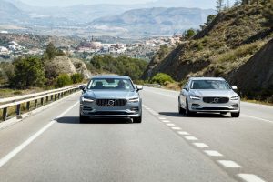 New Volvo S90 & V90 location driving