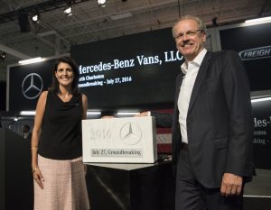 Mercedes-Benz nová továreň v Južnej Karolíne