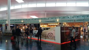 Seat Ateca socha z piesku