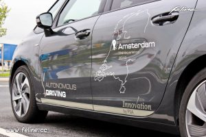 Photo essai voiture autonome Groupe PSA Peugeot Citroën (2016)